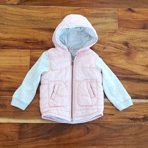 Tucker+Tate Girls Mixed Media Jacket 24m